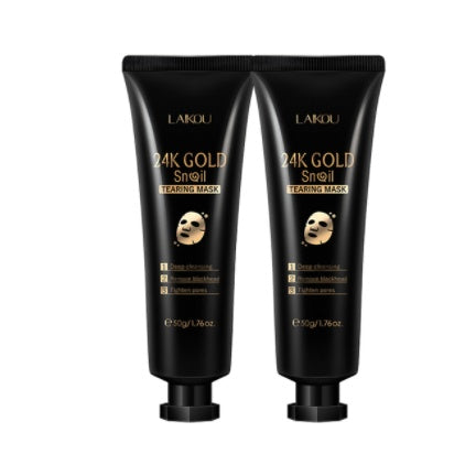 :
“Gold Foil Snail Peel-Off Mask – Hydrating & Brightening (50g)”