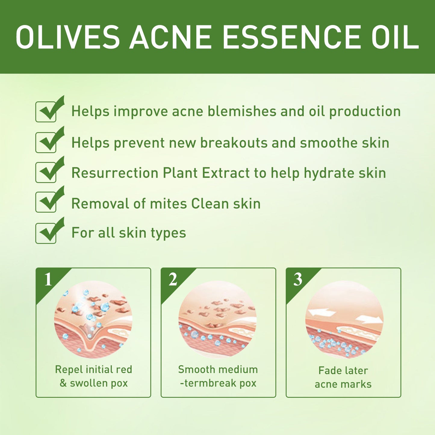 Acne Clarifying Oil – Gentle Repair & Moisturizing (30ml)”
